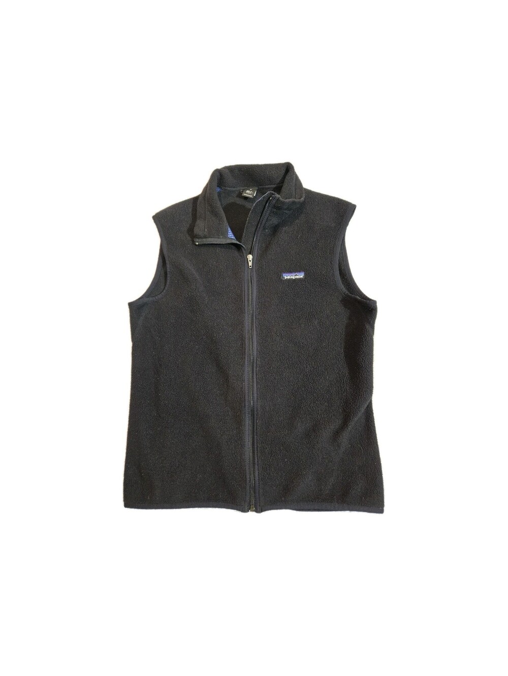 Vintage Patagonia 90s Fleece PEF Vest Made In USA Size M Black